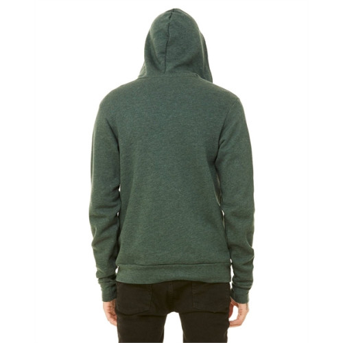 Unisex Sponge Fleece Full-Zip Hooded Sweatshirt