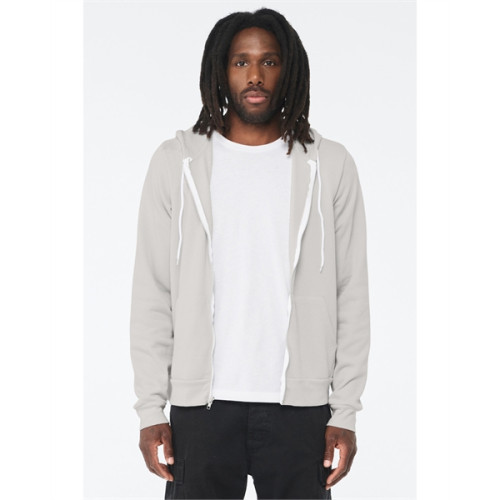 Unisex Sponge Fleece Full-Zip Hooded Sweatshirt