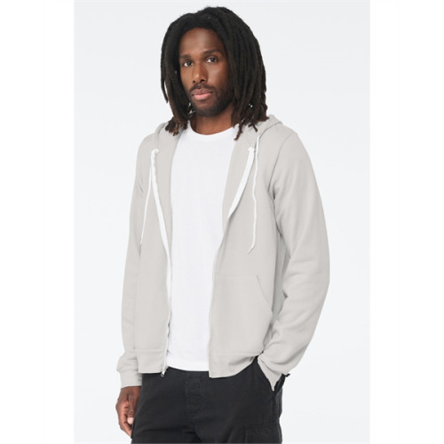 Unisex Sponge Fleece Full-Zip Hooded Sweatshirt