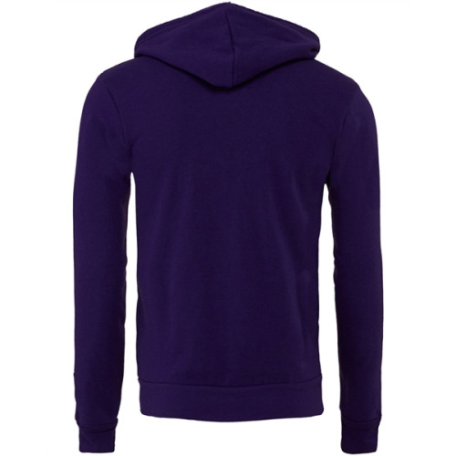 Unisex Sponge Fleece Full-Zip Hooded Sweatshirt