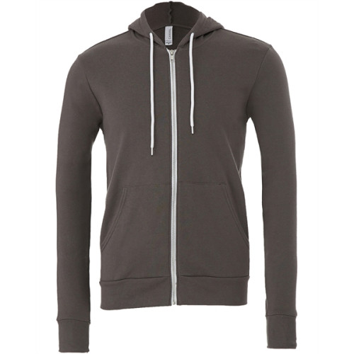Unisex Sponge Fleece Full-Zip Hooded Sweatshirt