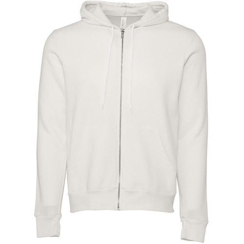 Unisex Sponge Fleece Full-Zip Hooded Sweatshirt