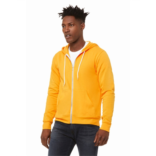 Unisex Sponge Fleece Full-Zip Hooded Sweatshirt