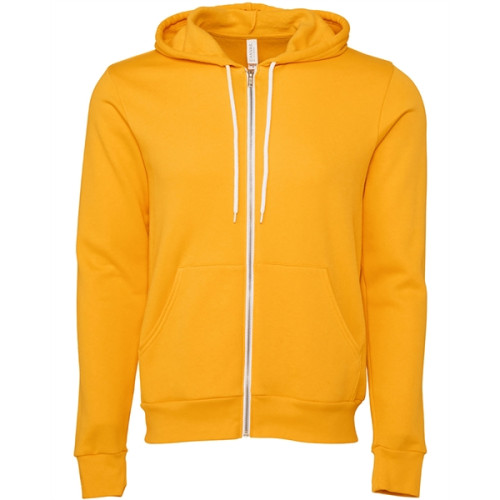 Unisex Sponge Fleece Full-Zip Hooded Sweatshirt