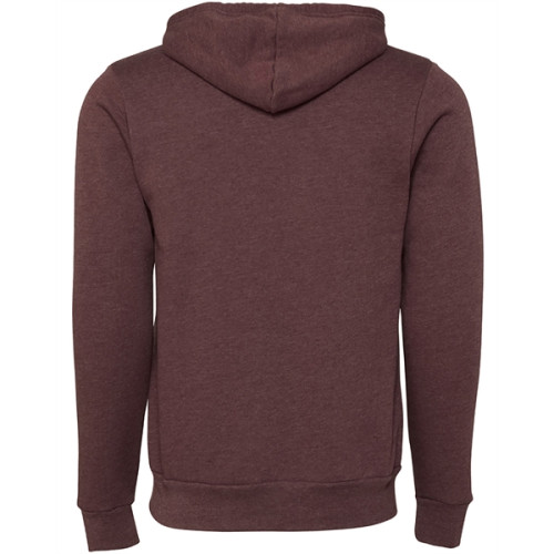 Unisex Sponge Fleece Full-Zip Hooded Sweatshirt
