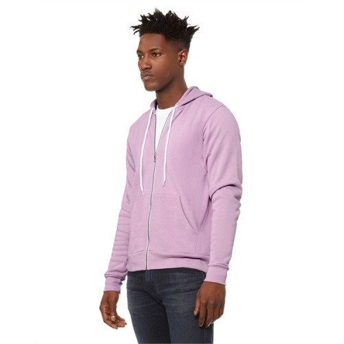 Unisex Sponge Fleece Full-Zip Hooded Sweatshirt