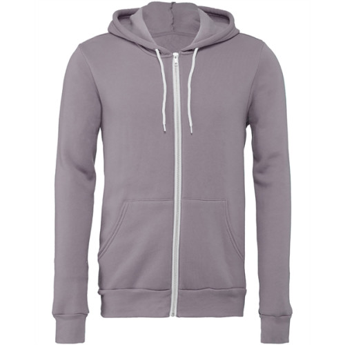 Unisex Sponge Fleece Full-Zip Hooded Sweatshirt
