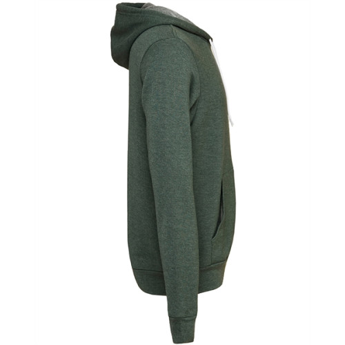 Unisex Sponge Fleece Full-Zip Hooded Sweatshirt