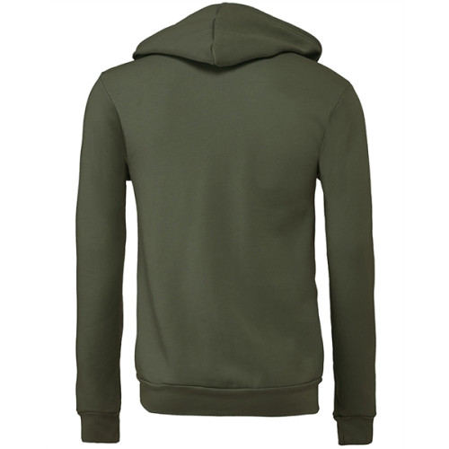 Unisex Sponge Fleece Full-Zip Hooded Sweatshirt