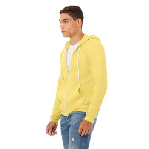 Unisex Sponge Fleece Full-Zip Hooded Sweatshirt