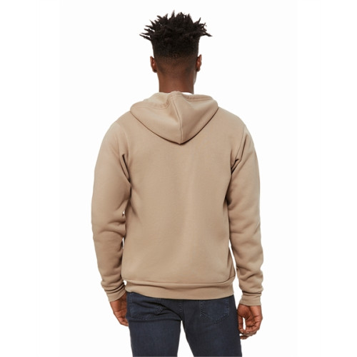 Unisex Sponge Fleece Full-Zip Hooded Sweatshirt