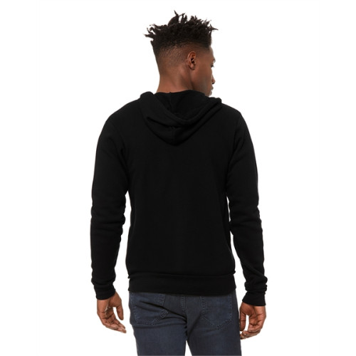 Unisex Sponge Fleece Full-Zip Hooded Sweatshirt