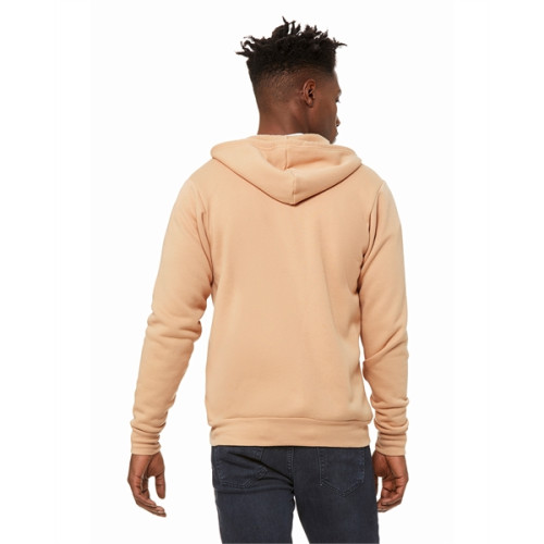 Unisex Sponge Fleece Full-Zip Hooded Sweatshirt