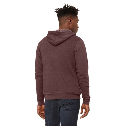 Unisex Sponge Fleece Full-Zip Hooded Sweatshirt