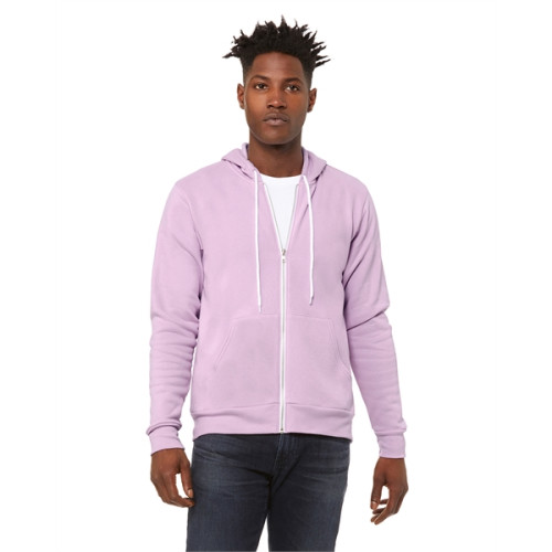 Unisex Sponge Fleece Full-Zip Hooded Sweatshirt