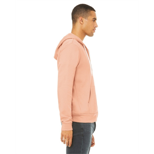 Unisex Sponge Fleece Full-Zip Hooded Sweatshirt