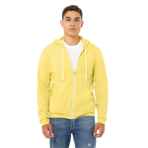 Unisex Sponge Fleece Full-Zip Hooded Sweatshirt