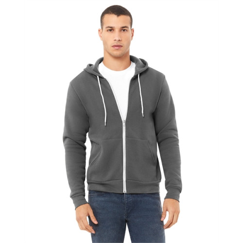 Unisex Sponge Fleece Full-Zip Hooded Sweatshirt