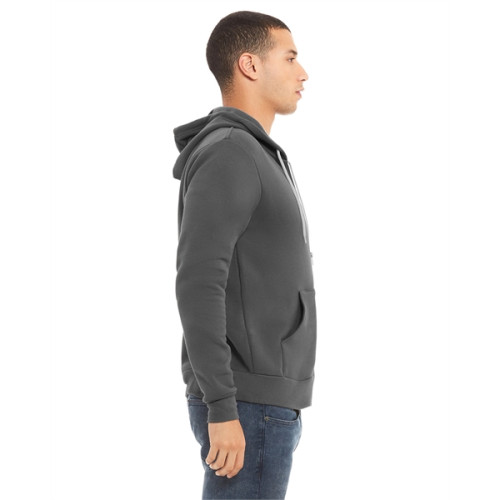 Unisex Sponge Fleece Full-Zip Hooded Sweatshirt