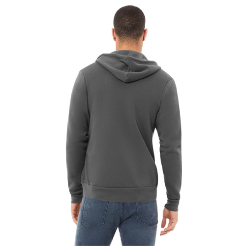 Unisex Sponge Fleece Full-Zip Hooded Sweatshirt