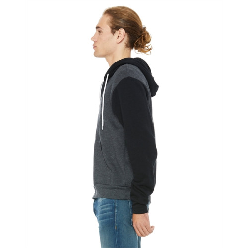 Unisex Sponge Fleece Full-Zip Hooded Sweatshirt