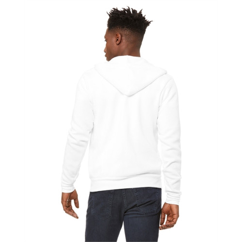 Unisex Sponge Fleece Full-Zip Hooded Sweatshirt