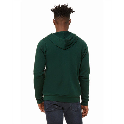 Unisex Sponge Fleece Full-Zip Hooded Sweatshirt