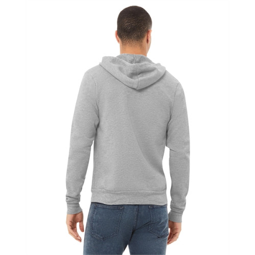 Unisex Sponge Fleece Full-Zip Hooded Sweatshirt