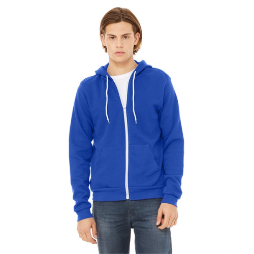 Unisex Sponge Fleece Full-Zip Hooded Sweatshirt