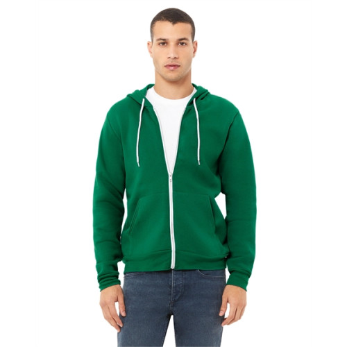 Unisex Sponge Fleece Full-Zip Hooded Sweatshirt
