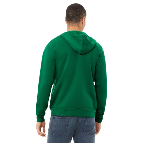 Unisex Sponge Fleece Full-Zip Hooded Sweatshirt