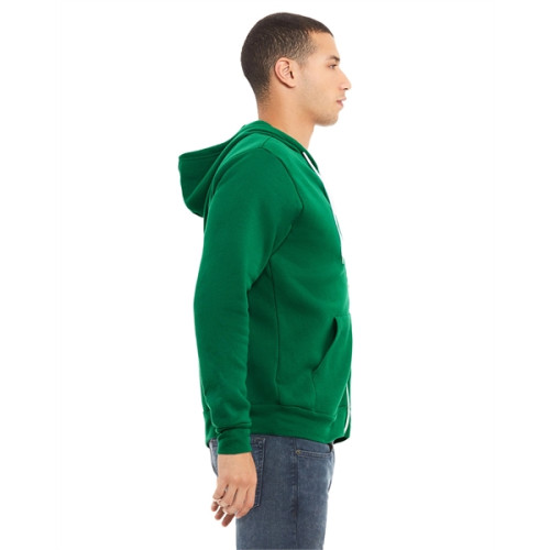 Unisex Sponge Fleece Full-Zip Hooded Sweatshirt