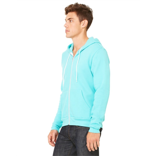 Unisex Sponge Fleece Full-Zip Hooded Sweatshirt