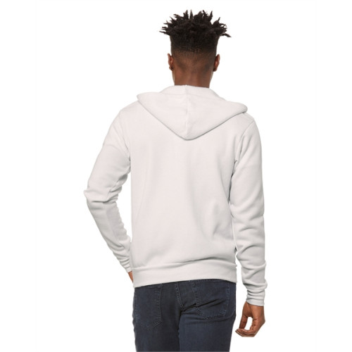 Unisex Sponge Fleece Full-Zip Hooded Sweatshirt