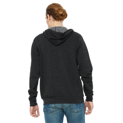 Unisex Sponge Fleece Full-Zip Hooded Sweatshirt