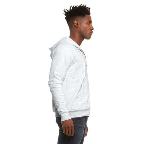 Unisex Sponge Fleece Full-Zip Hooded Sweatshirt