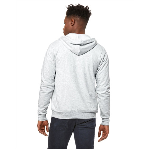 Unisex Sponge Fleece Full-Zip Hooded Sweatshirt