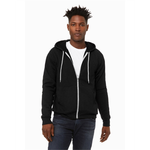 Unisex Sponge Fleece Full-Zip Hooded Sweatshirt