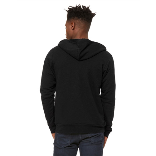 Unisex Sponge Fleece Full-Zip Hooded Sweatshirt