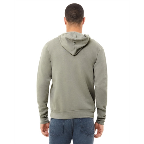 Unisex Sponge Fleece Full-Zip Hooded Sweatshirt