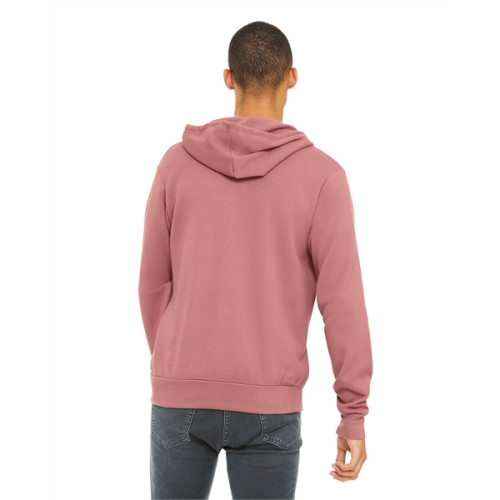 Unisex Sponge Fleece Full-Zip Hooded Sweatshirt