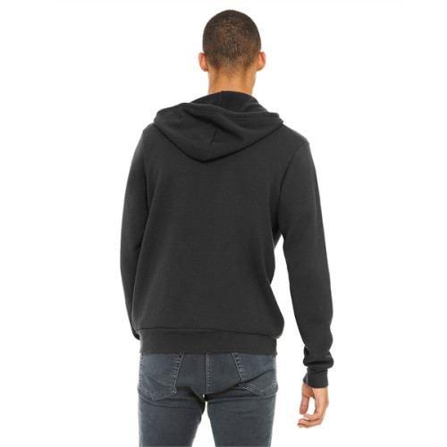 Unisex Sponge Fleece Full-Zip Hooded Sweatshirt
