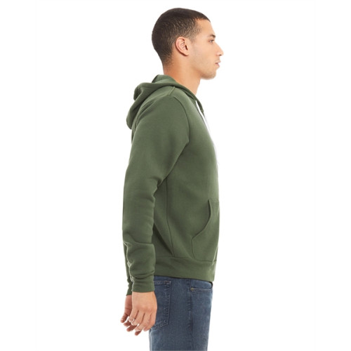 Unisex Sponge Fleece Full-Zip Hooded Sweatshirt