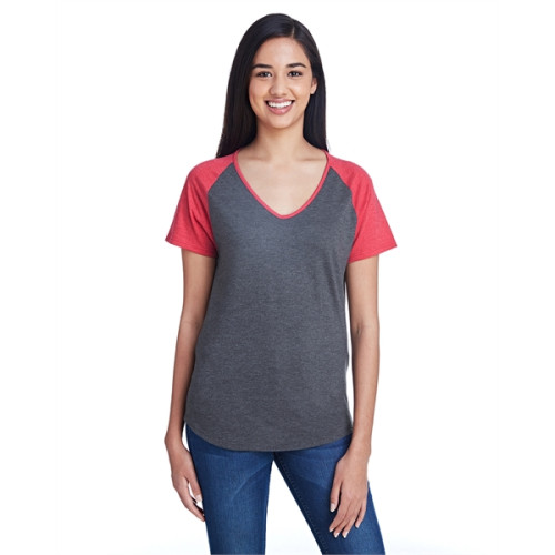 Anvil Ladies' Tri-Blend Raglan T-Shirt