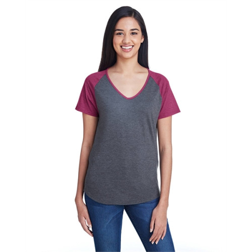 Anvil Ladies' Tri-Blend Raglan T-Shirt