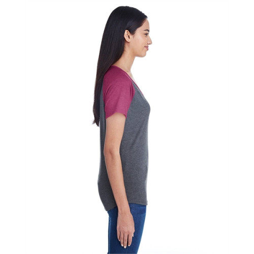 Anvil Ladies' Tri-Blend Raglan T-Shirt