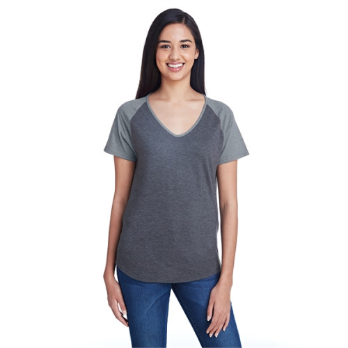 Anvil Ladies' Tri-Blend Raglan T-Shirt