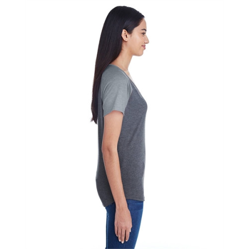 Anvil Ladies' Tri-Blend Raglan T-Shirt