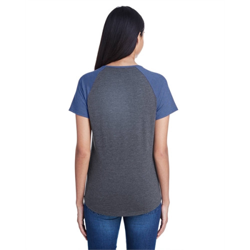 Anvil Ladies' Tri-Blend Raglan T-Shirt