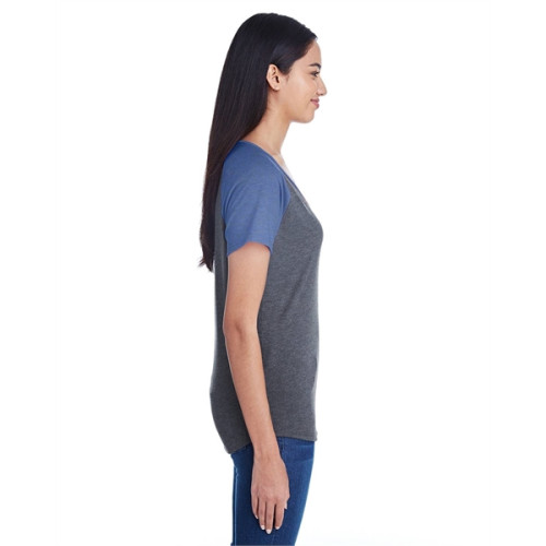 Anvil Ladies' Tri-Blend Raglan T-Shirt